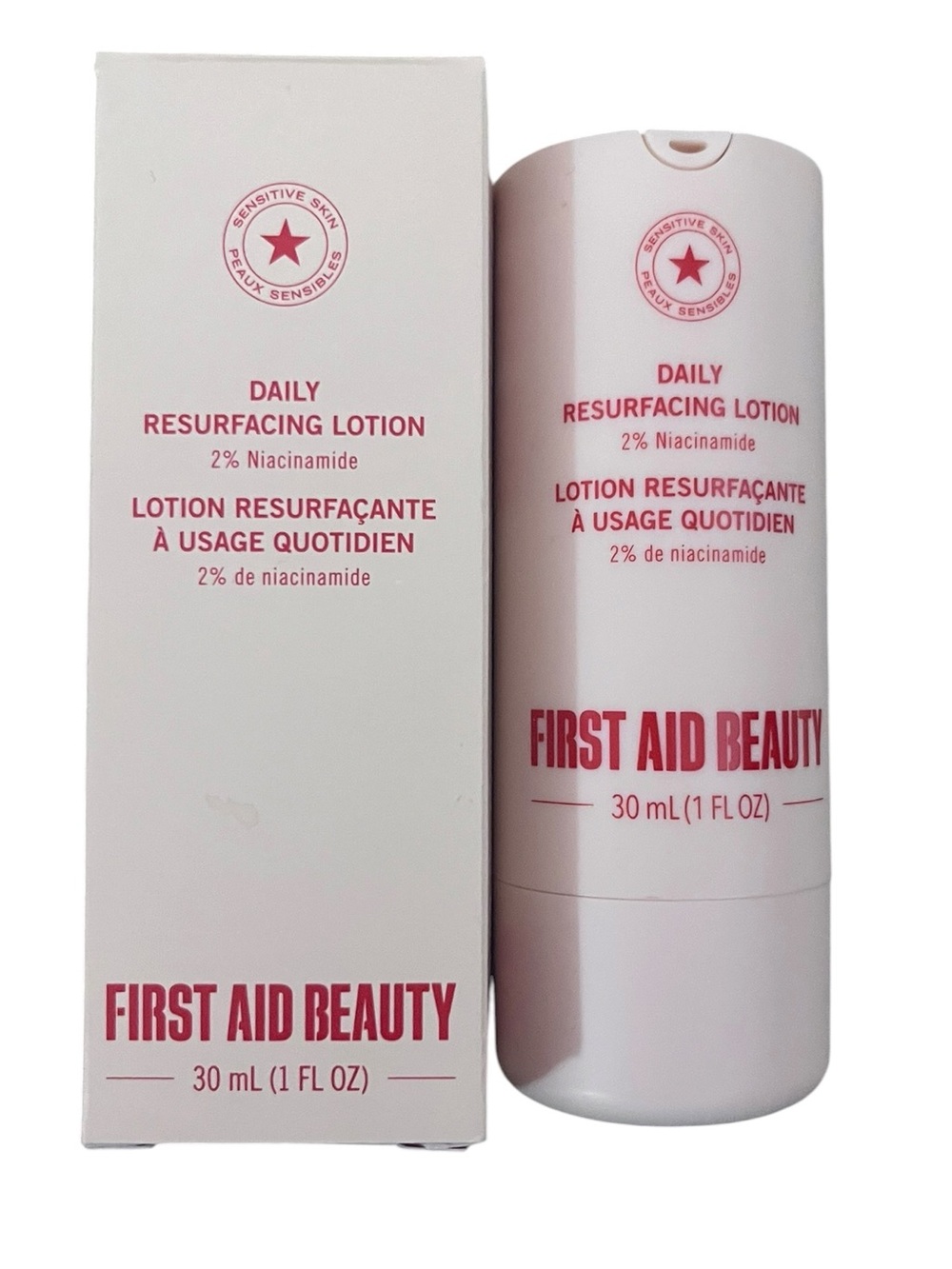 First Aid Beauty Daily Resurfacing Lotion 2% Niacinamide – 1 oz